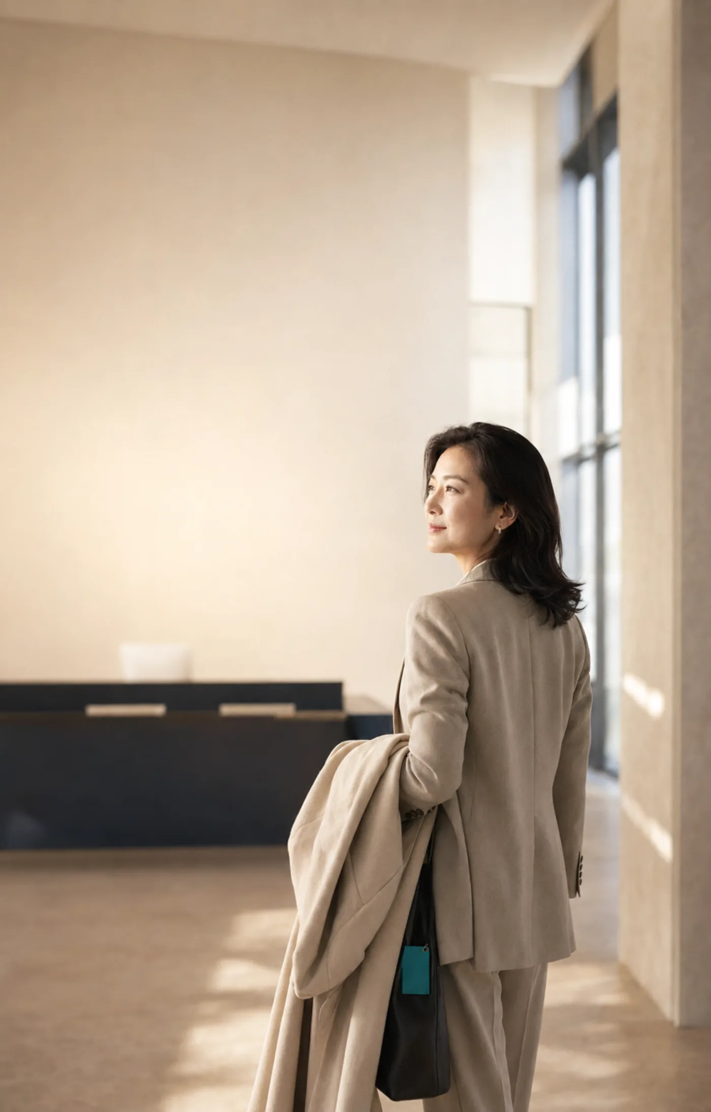 회의에 준비된 상태로 도착하는 경영진